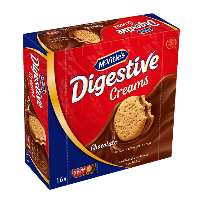 McVities Digestive Creams Chocolate Biscuit 40g