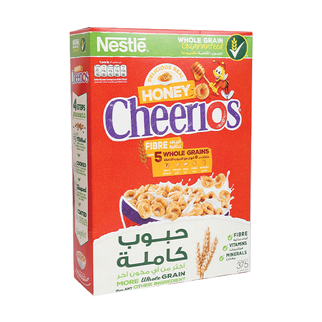 Nestle Cheerios 5 Whole Grain Cereals With Honey 375 G