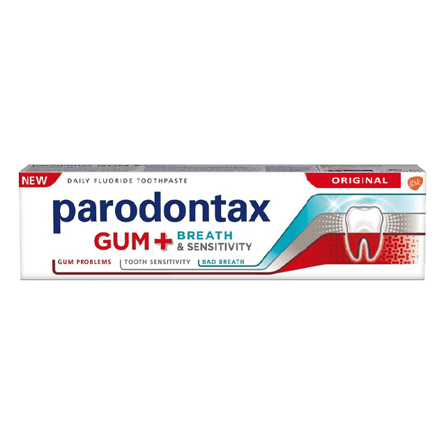 Parodontax Toothpaste Gum + Breath & Sensitivity 75ml