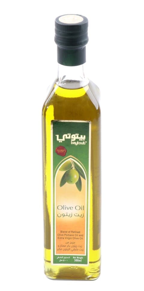 Baytouti Refined Olive Pomace Oil & Extra Virgin Olive Oil 500ml