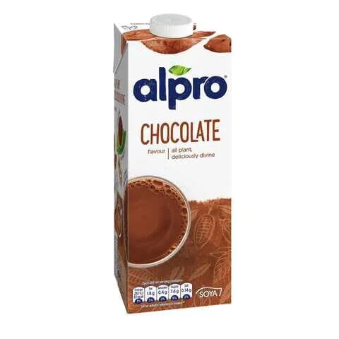 Alpro Chocolate Flavour Soya Milk 1L (Organic)