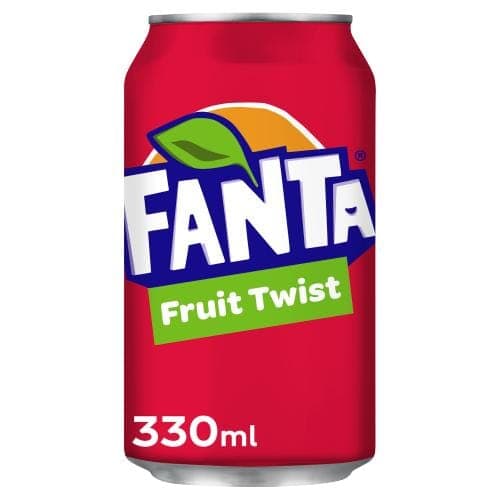 Fanta Soft Drink With Fruits 330 Ml