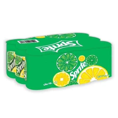 Sprite Lemon Mini Soft Drink 150 Ml ×12 