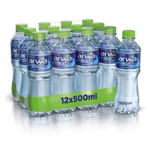 Arwa Zero Sodium Drinking Water 12*500ml
