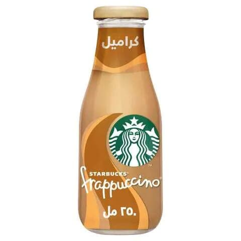 Starbucks Frappuccino Caramel Coffee Drink Bottle 250ml