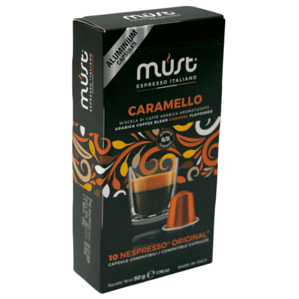Must Espresso Caramello Caramel Coffee Capsules 50 GM