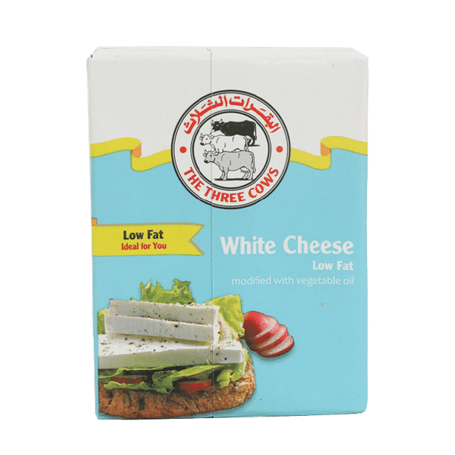 Three Cows Low-Fat White Cheese 200 G