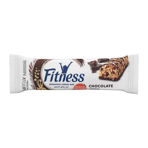 Nestle Fitness Chocolate Breakfast Cereal Bar 23.5 Grams