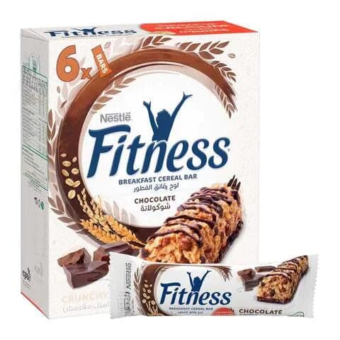 Nestle Fitness Chocolate Breakfast Cereal Bar 6×23.5 G