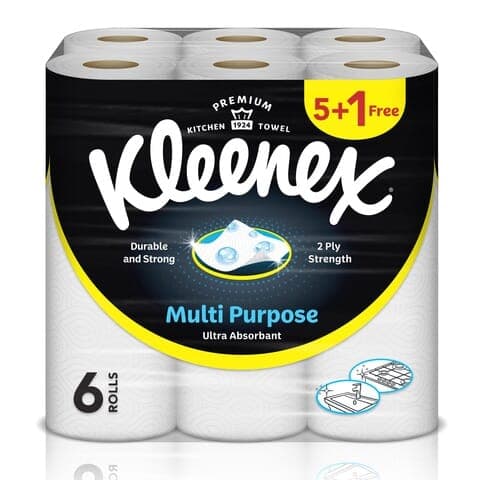 Kleenex Viva Tissues Long Roll 6 Pack
