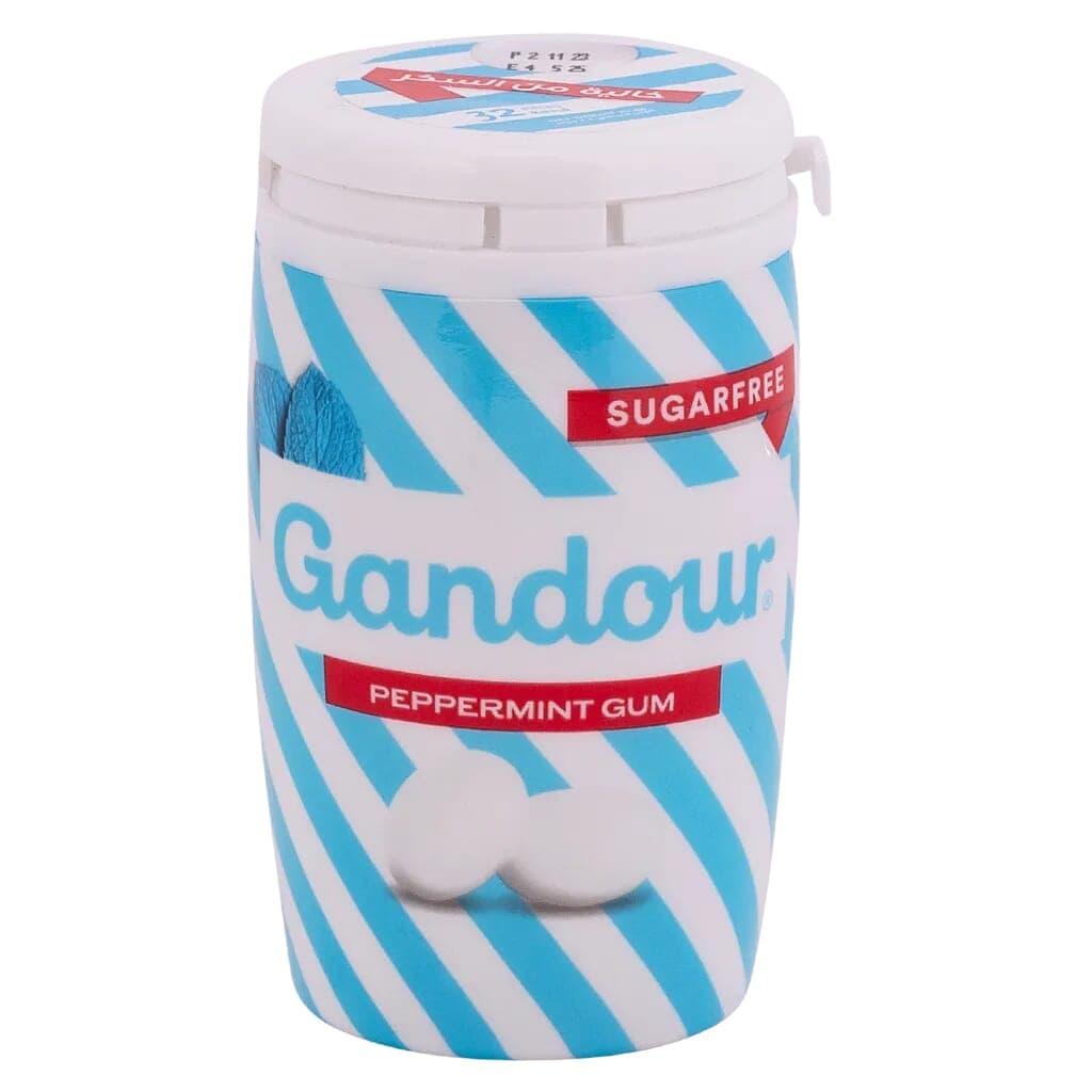 Gandour Peppermint Gum 70.4 Grams