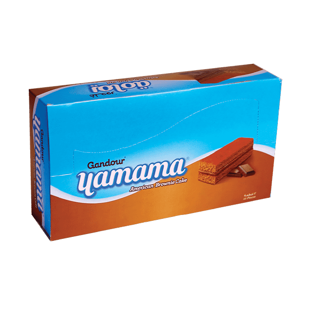 Gandour Yamama American Brownie Cake 12 X 21 G
