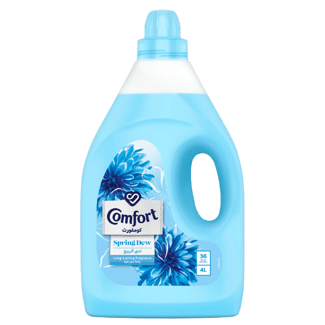 Comfort Liquid Fabric Conditioner Spring Dew Scent 4 Liter