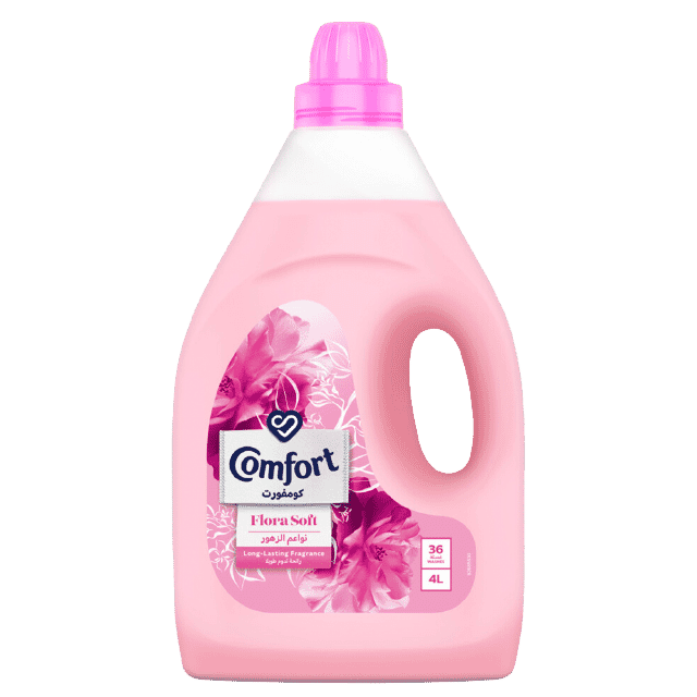 Comfort Liquid Fabric Conditioner Flora Soft Scent 4 Liter