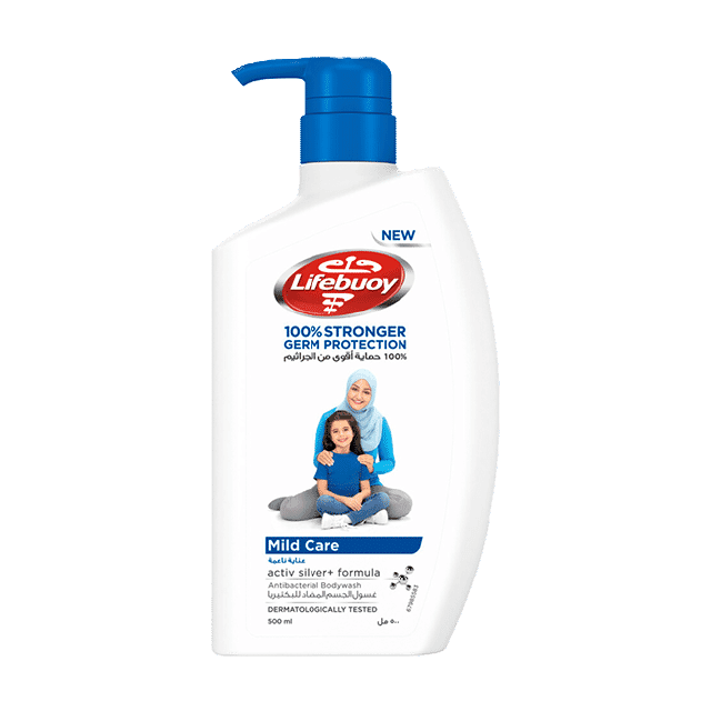 Lifebuoy Anti Bacterial Body Wash Soft Care 500ml