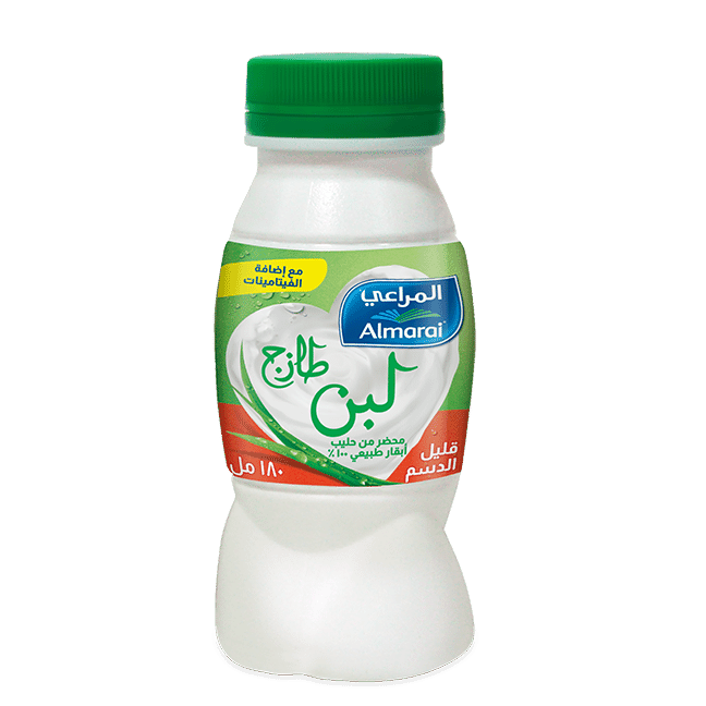 Almarai Fresh Low Fat Laban With Added Vitamins 180 Ml