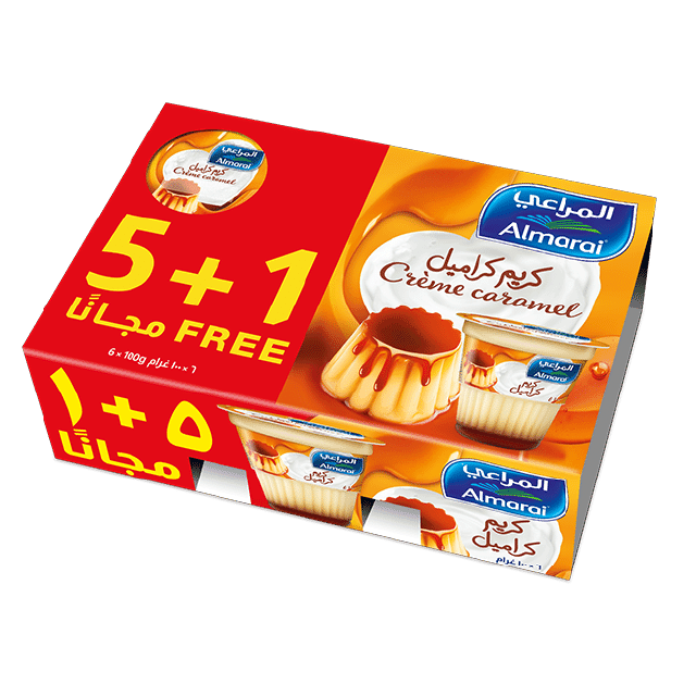Almarai Cream Caramel 100 G X 6 Pcs