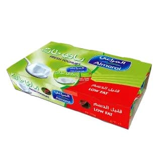 Almarai Low Fat Plain Yoghurt 170g Pack of 6