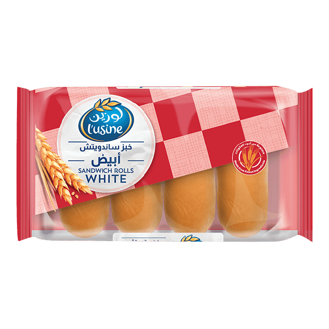 Lusine Sandwich Rolls White  4 Pieces