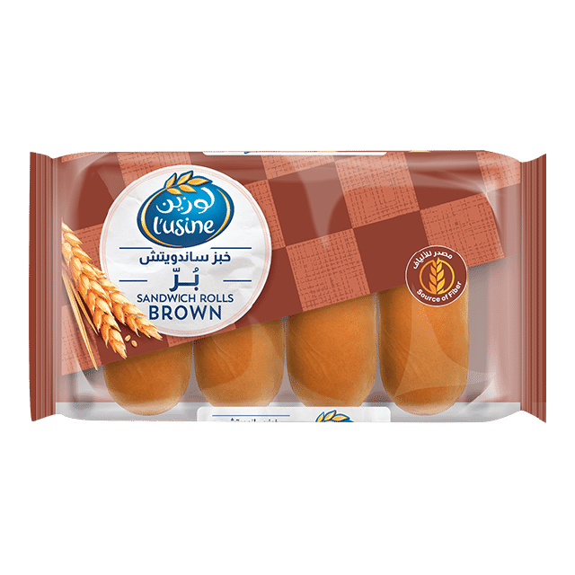 Lusine Whole Wheat Sandwich Bread 4 Pcs 200 G