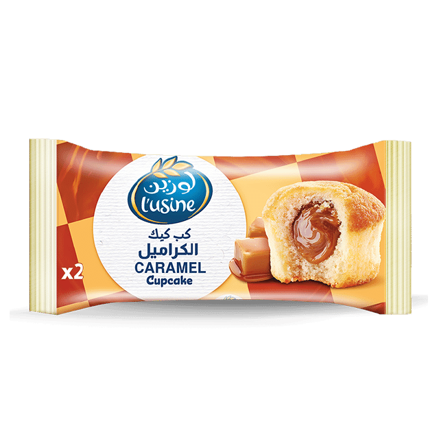 Lusine Caramel Cupcakes 2 Pcs 60 G