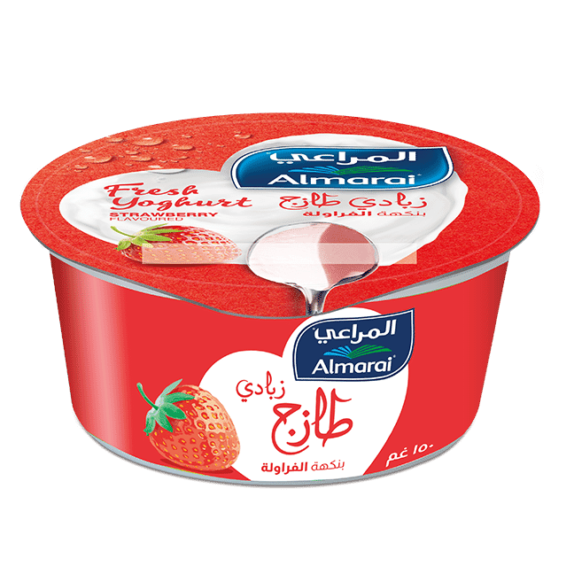 Almarai Strawberry Flavored Yogurt 150 G