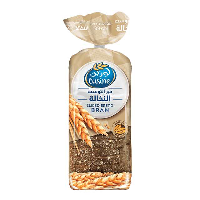 Lusine Bran Toast Bread 615 G
