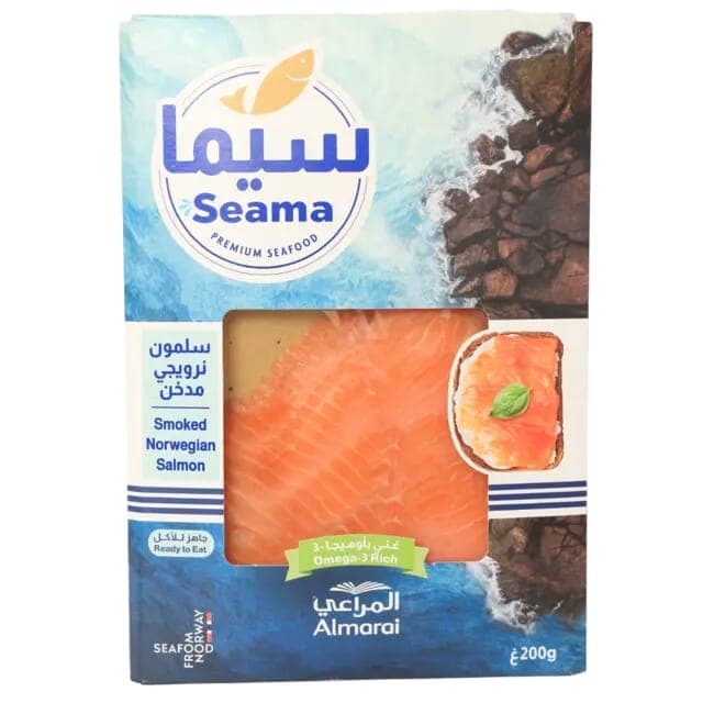 Norwegian Seama Smoked Salmon 200G