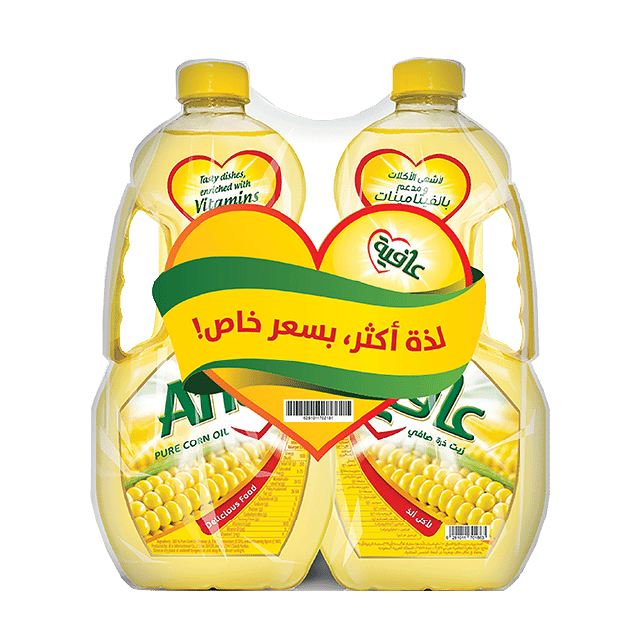Afia Pure Corn Oil 1.5l× 2