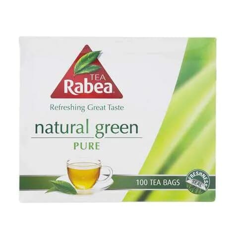 Rabea Green Tea With Mint 100 Bags