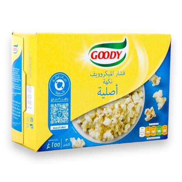 Goody Natural Microwave Popcorn 3*85 g