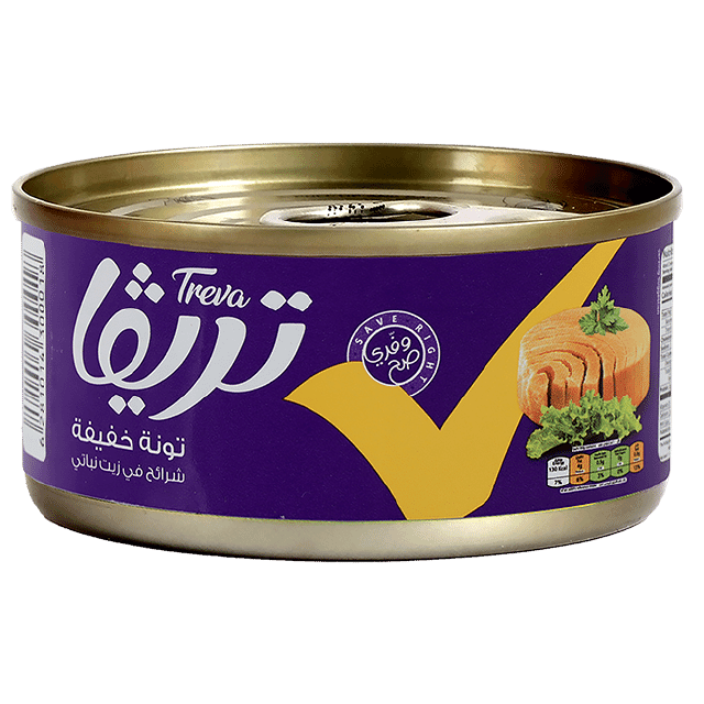 Treva Light Meat Tuna Flakes In Vegetable Oil 80g
