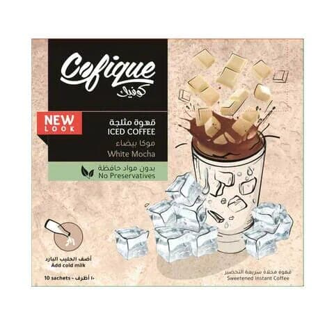 Cofique White Mocha Iced Coffee 24 G