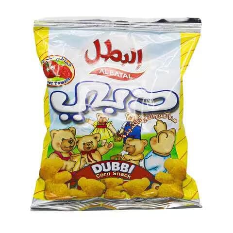 Al Batal Dubbi Corn Snack Sweet Tomato 18g
