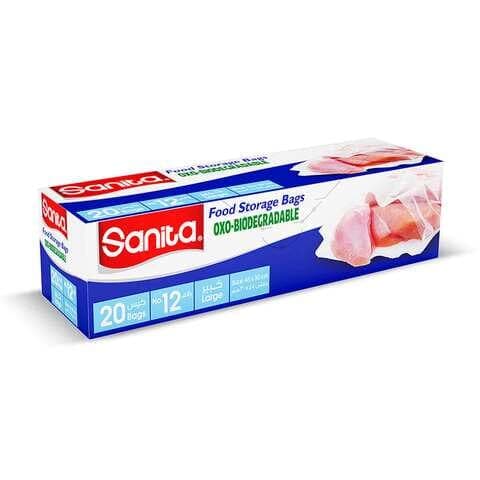 Sanita Food Storage Bags (Large No.12) 20pc