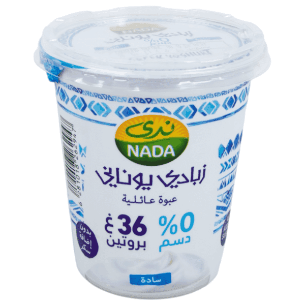 Nada greek yoghurt plain zero fat 360 g