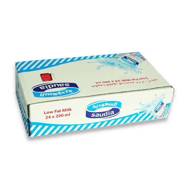 Saudia Low Fat Milk 200ml