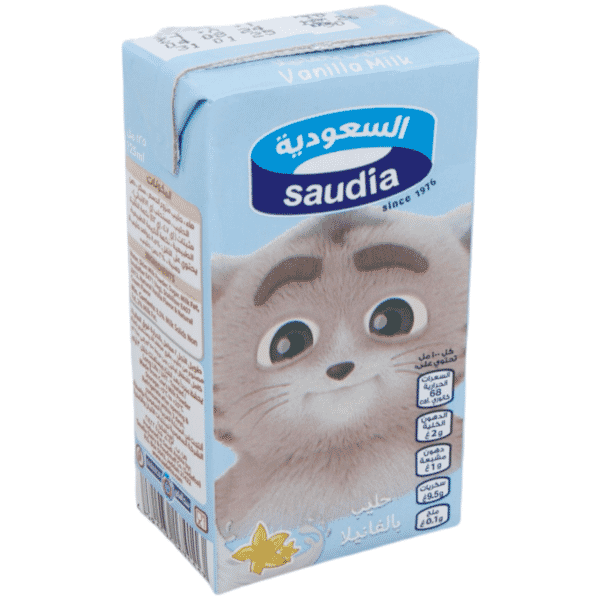 Saudia Vanilla Milk 125 Ml
