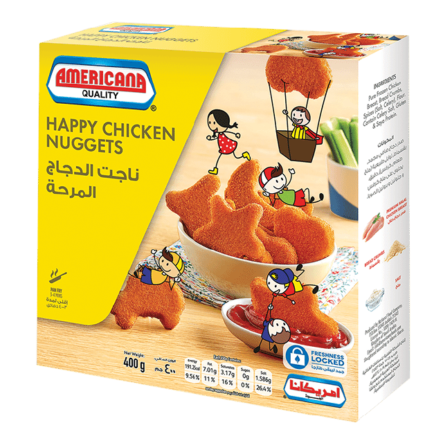 Americana Happy Chicken Nuggets 400 G