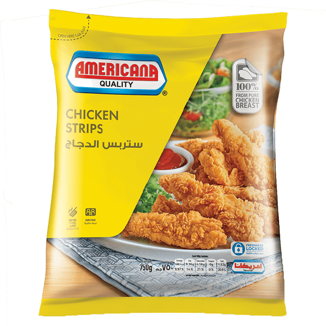 Americana Chicken Strips 750 G
