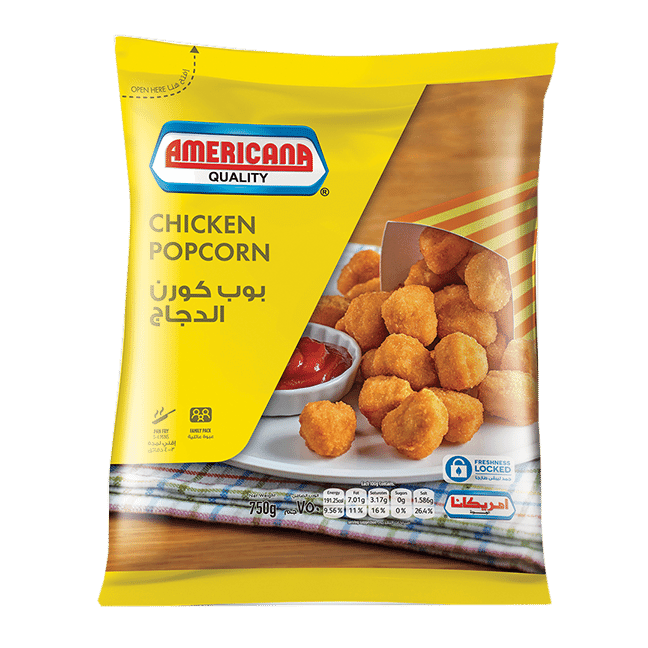 Americana Chicken Popcorn 750 g