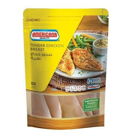 Americana Frozen Tender Chicken Breast 1 kg