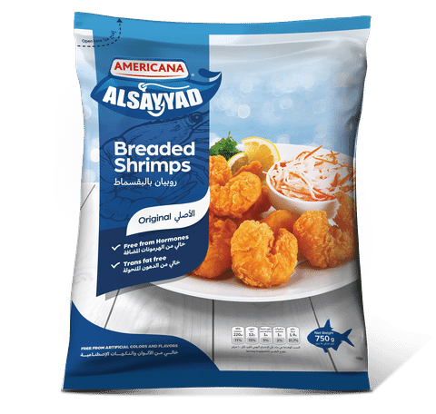 Americana Breaded Shrimp Al Sayad 750 G