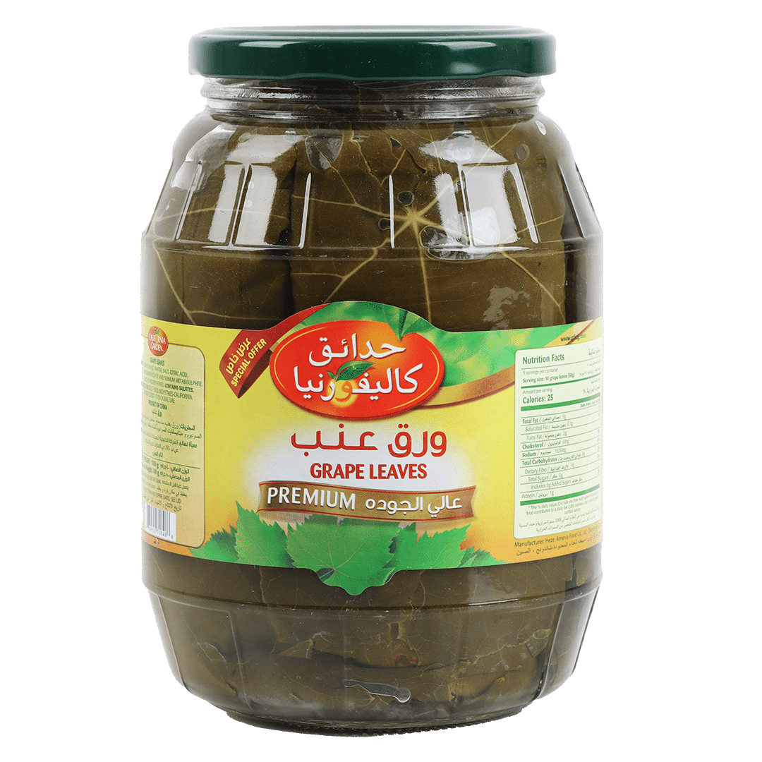 California Garden Grape Leaves 1000 G