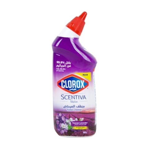 Clorox Scentiva Toilet Cleaner Tuscan Lavender scent 709ml