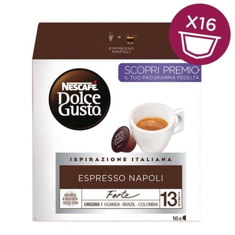 Nescafe Dolce Gusto - Espresso Napoli Coffee Capsules 128 g