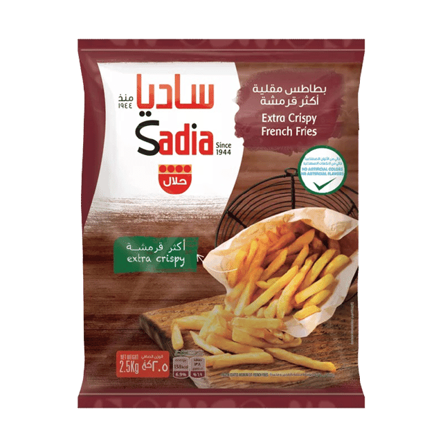 Sadia Extra Crispy French Fries 2.5kg