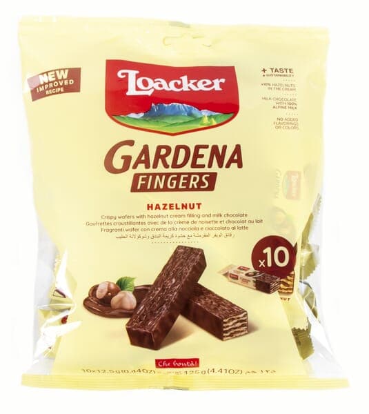 Loacker Gardenia Hazelnut Chocolate 125 G