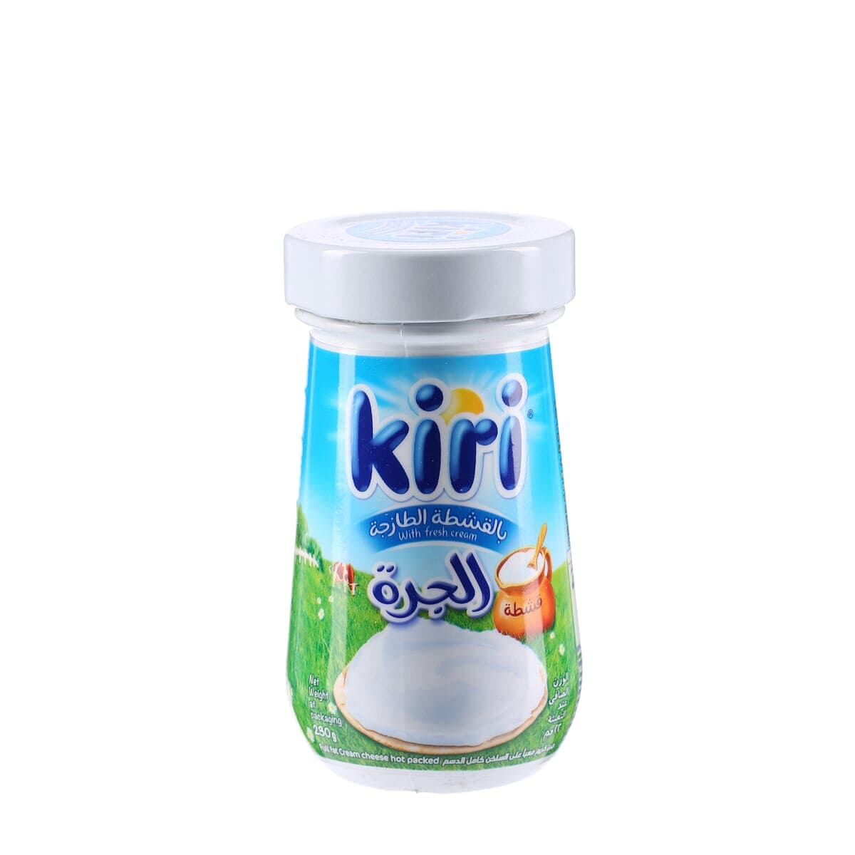 Kiri Spreadable Fresh Cream Cream Cheese Jar 230 G
