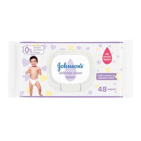 Johnsons Ultimate Clean Wipes 48PCS